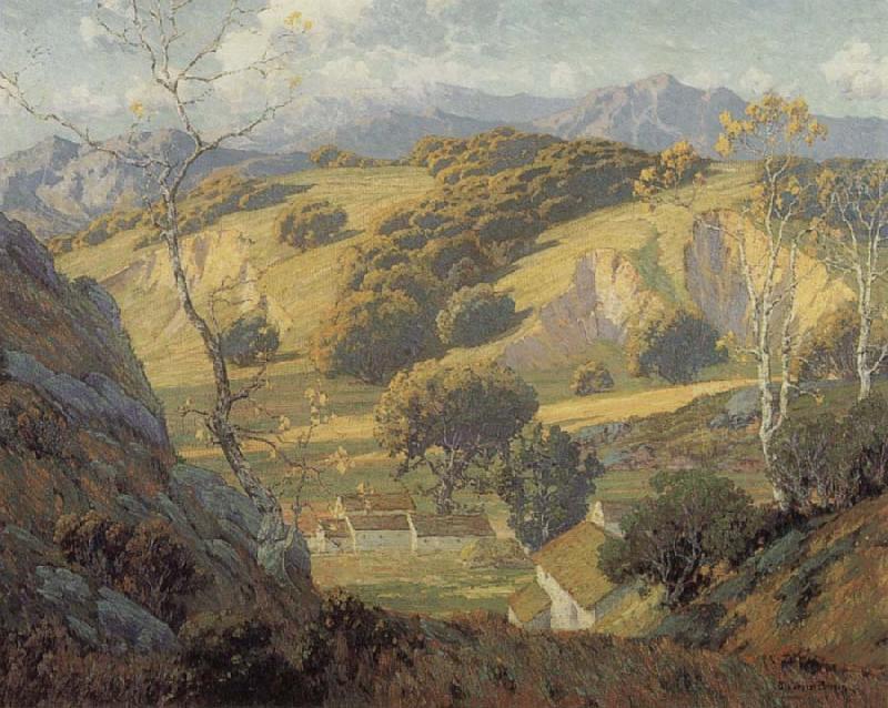 Maurice Braun California Valley Fram china oil painting image